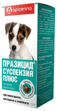 Празицид-суспензия сладкая для щенков мелких пород 6мл