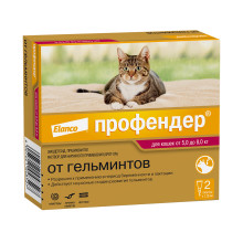 ПРОФЕНДЕР д/кошек от 5 до 8 кг, 1 пипетка /2